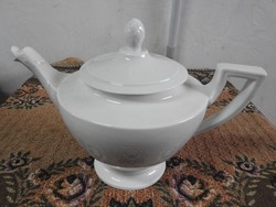 Czech bohemia white duckbill porcelain tea pourer