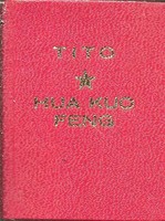 Minikönyv (5x6,5 cm) - TITO - MUA KUO FENG (Novi Sad 1978, német és magyar nyelven, fotókkal)