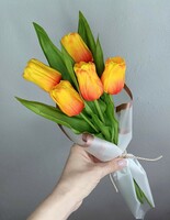 Rubber tulip bouquet