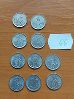 10 pieces of belgium belgie - belgique 25 centimes all other 66