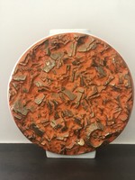 Seltmann Bavaria porcelánváza a Fossil sorozatból, 19 cm magas