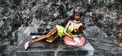 Erotikus Női akt - Bronz szobor