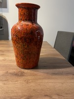 Iparművészeti kerámia váza 40 centiméteres