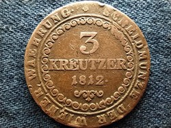 Ausztria II. Ferenc 3 Krajcár 1812 B (id49479)
