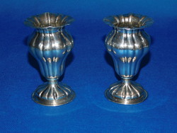Pair of silver vases 168 gr