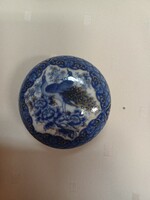 Japán  pávás porcelán mini bonbonier