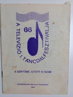 Television i. Dance Song Festival 1966