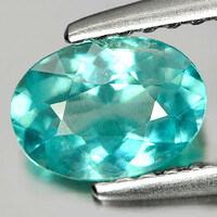 Real, 100% natural neon blue paraiba apatite gemstone 0.95ct (vsi) value: HUF 42,700!