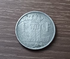 1 Franc, Belgium 1943