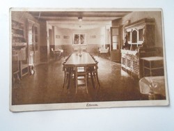D195412 old postcard Budapest children's sanatorium r.T. Dr. Preisch - zugliget i. 1930K restaurant