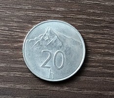 20 heller,Szlovákia 1993