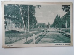 D195407 Régi képeslap Lillafüred  Parkrészlet és szálloda  1928