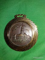 Old Szatka Hungarian Fair commemorative medal 1974 according to the pictures