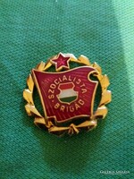 Old Hungarian Socialist Brigade badge according to the pictures