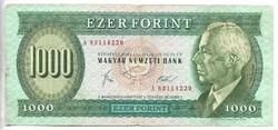 1000 forint 1983 "A" 1.