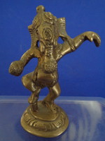 Táncoló Ganesha réz szobor,