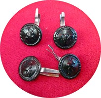 4 buttons for old railway uniforms. N01