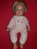 Retro plastic my doll, numbered, quality lifelike vinyl doll, good condition, 42 cm according to pictures
