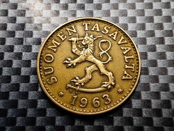 Finnország 50 penni, 1963