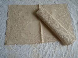 2 pcs. Toledo napkin, dishcloth, tablecloth. 42 X 27 cm.