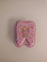 Box - metal - tooth fairy - 5.5 x 4.5 x 1.5 cm - flawless