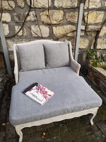Vintage style love seat, reading armchair