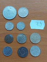 10 mixed coins 73