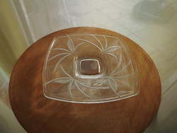 Üveg tál -asztalközép - jelzett