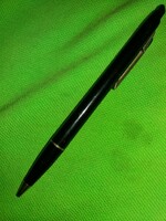 Old dual-function stationery manufacturer ico ballpoint pen with black cover as shown in the pictures