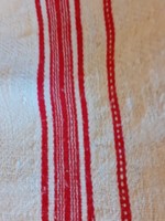 Linen tea towel or table runner, home-woven