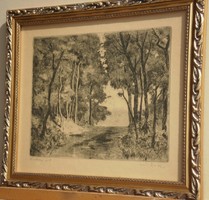 Biai Föglein István (1905-1974) : Erdei út