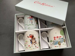 Vintage cath kidston mug set - 4 in a box