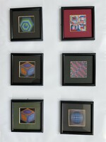 Vasarely style miniatures