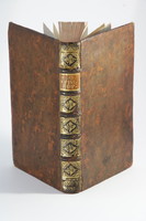 1762 György Pray's treatise on prehistory in richly gilded leather binding, 2 works bound together !!