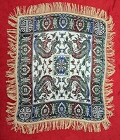 Old oriental dragon tablecloth (l3788)