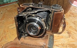 Német Baldax fényképezőgép DRGM jelzéssel 1930s