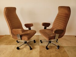 Retro adjustable height swivel armchair mid century swivel armchair swivel chair armchair