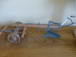 Antique plow model