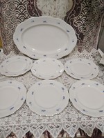Zsolnay baked set éva collection - 1930s, perfect!