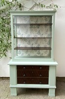 Vintage glass display case, shelf, cabinet