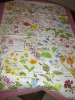 Beautiful floral napkin new