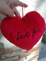 Big plush heart-i love you