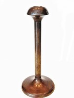 Signed craftsman copper candle holder