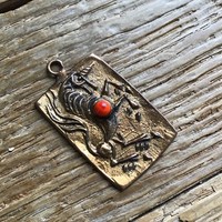 Old applied arts pendant