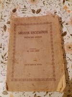 1926. Dr. Elekes dezső: treasure book of chess players Hungarian chess almanac book Hungarian chess according to pictures