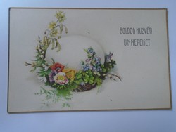 D195623 Húsvéti  képeslap 1920-30's