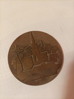 Herren-Einzel Bécs 1970 bronz plakett