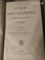 A Pallas Nagy Lexikona VI. kötet