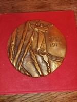 Bronz plakett