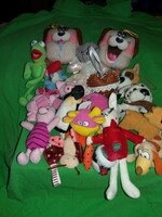 Huge smaller-sized plush toy and fairy tale figure package, 19 pieces in one, as shown in the pictures
